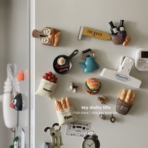 Mini Bread Decorate Fridge Magnets - Refrigerator - Creative Magnet - Magnet