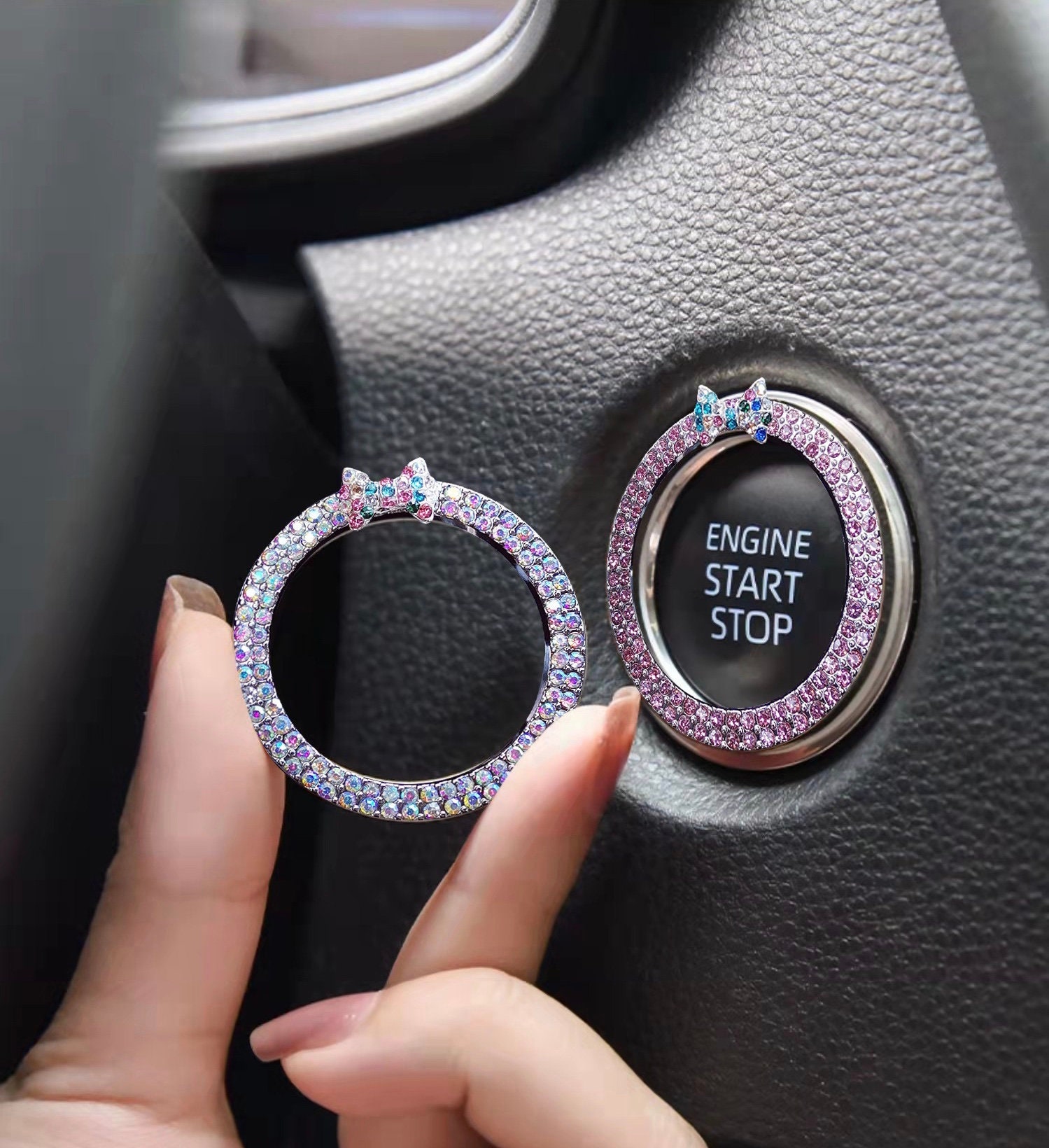 Charm Auto Air Vent Dekoration Bling Autozubehör für Frauen Strass