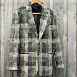 Veste De Chasse Et équitation Vintage Anglaise – Noire 100% Laine – Taille 42 Poitrine