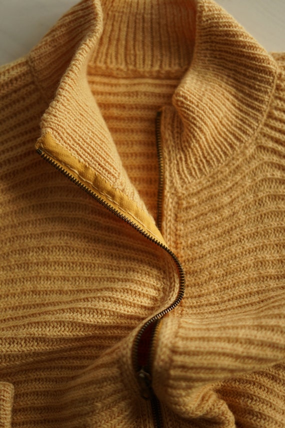 Vintage Wool Full-zip Sweater Cardigan, 80s Ski Style, XS-M - Etsy