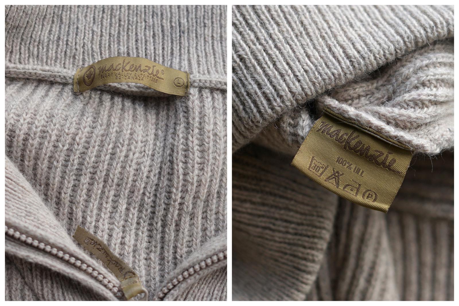Vintage 90s Wool Chunky Knit Half-zip Pullover Sweater, Unisex 