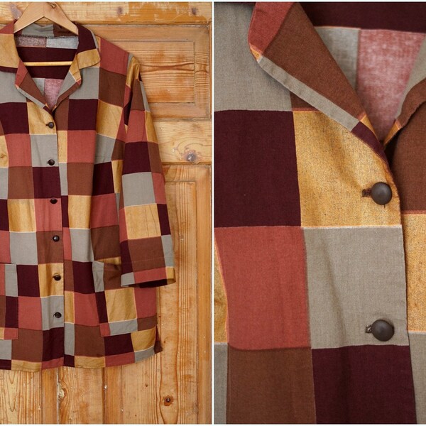Korean Style Plaid Shirt - Etsy