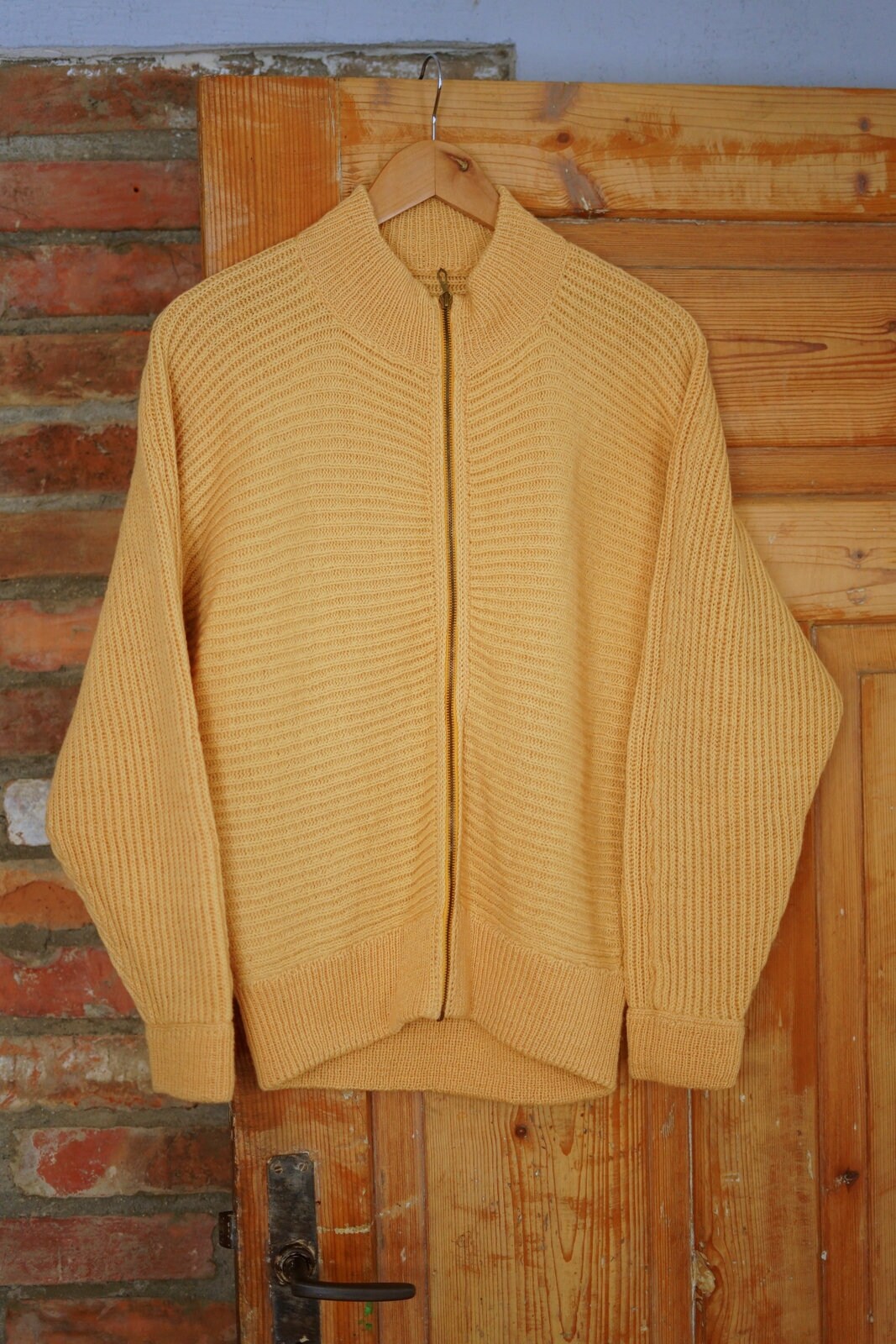 Vintage Wool Full-zip Sweater Cardigan, 80s Ski Style, XS-M - Etsy
