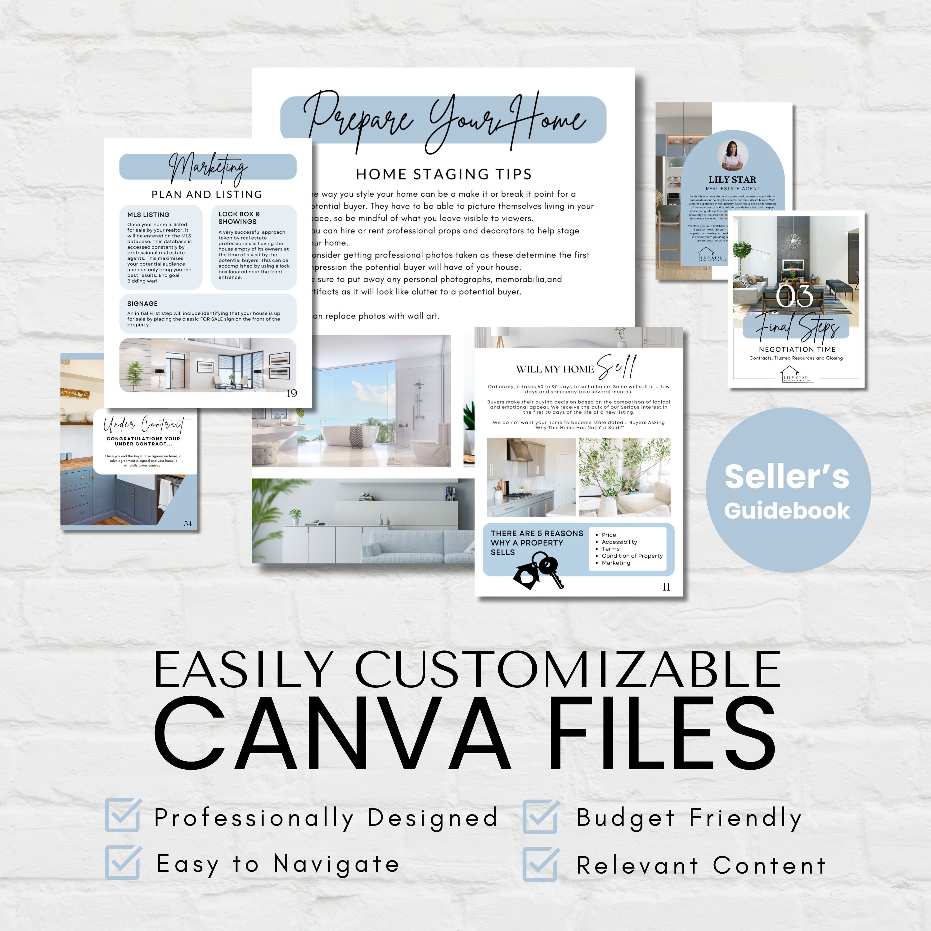 Step-by-step Home Selling Guide | Realtor Presentation | Home Selling ...