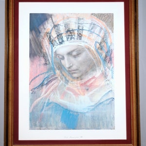 Pietro Annigoni Madonna Framed Print