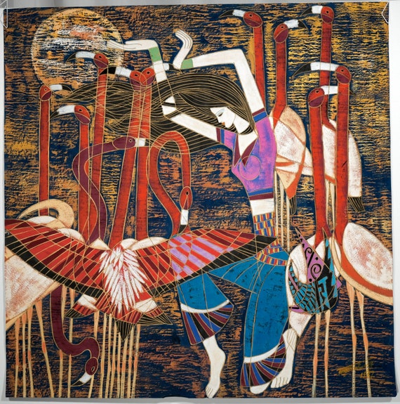 ティン シャオ クァン Ting Shao Kuang/自然回帰　複製画　額装 ティン シャオ クァン Ting Shao Kuang/自然回帰複製画額装