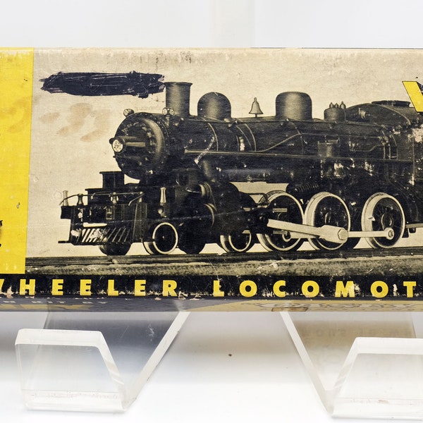 Varney "Casey Jones" No. 2450K HO Scale 10-Wheeler Locomotive & Tender Kit in Original Box - This untested steam locomotive is offered AS-IS