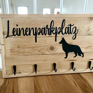 Leash wardrobe, leash parking space, dog wardrobe personalized