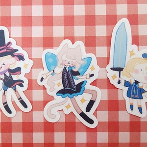 Silly Fontaine Siblings Mini Sticker Set