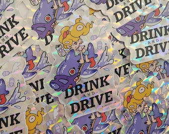 Splat2n-Inspired Prismatic Sticker | 2in Tall | Reefslider Tacticooler Specials | Waterproof