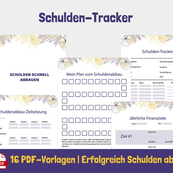 Raus aus den Schulden - Die beste Vorlage zum Schulden begleichen