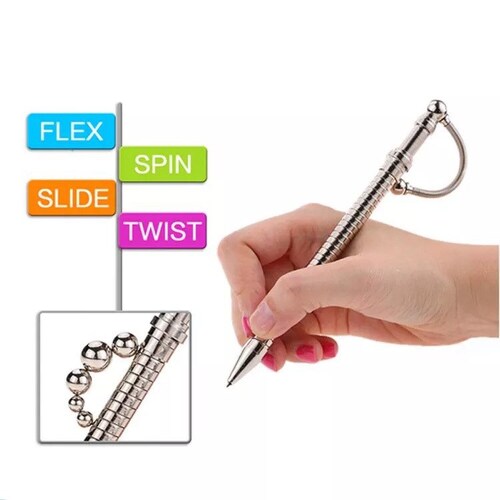 Magnetic Fidget Pen Desktop Gadgets Gift Pen Cyberpunk Adhd Etsy Israel