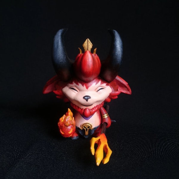 Teemo Devil LoL Figurine | League of Legends Collection Figure | LOL Riot