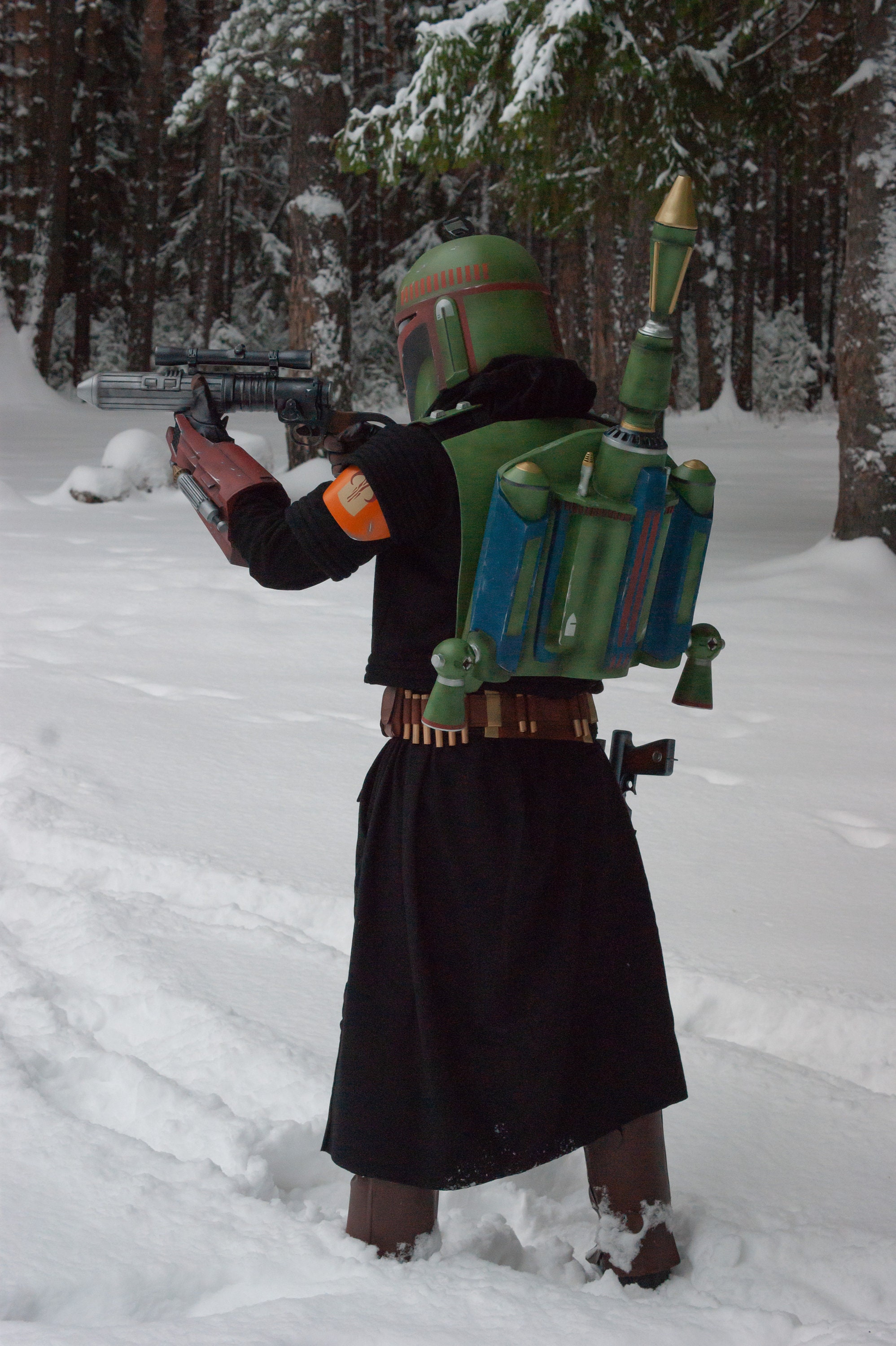 Ist Boba Fett Ein Mandalorianer Boba Fett voller Rüstungsanzug Mandalorianer Kostüm Star Wars Cosplay