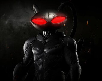 Black Manta costume and helmet Aquaman cosplay