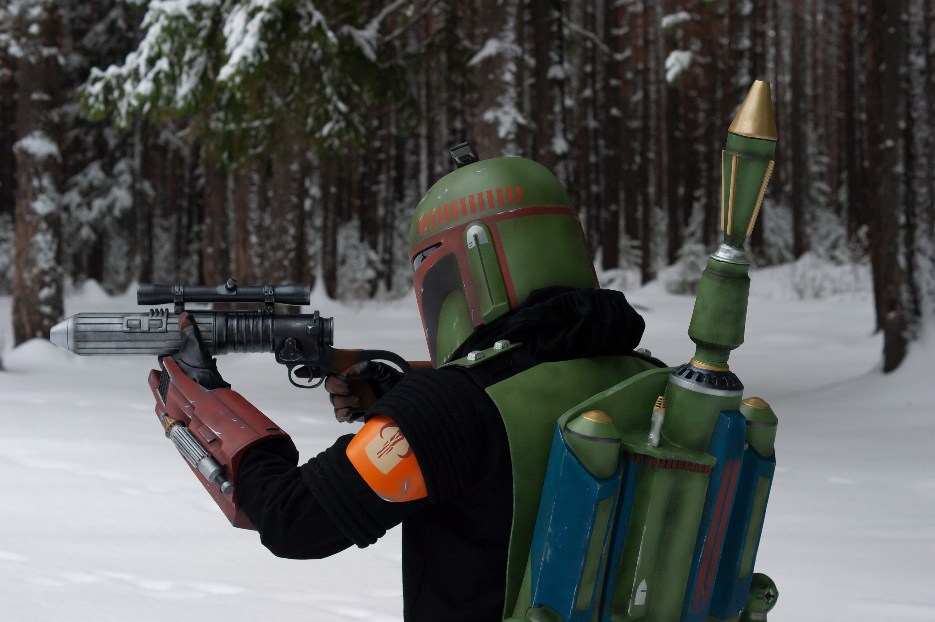 Ist Boba Fett Ein Mandalorianer Boba Fett voller Rüstungsanzug Mandalorianer Kostüm Star Wars Cosplay