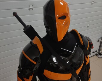 Full Deathstroke Armor Suit | Premium Quality Replica | DC Cosplay Costume | Suicide Squad weapone and helmets