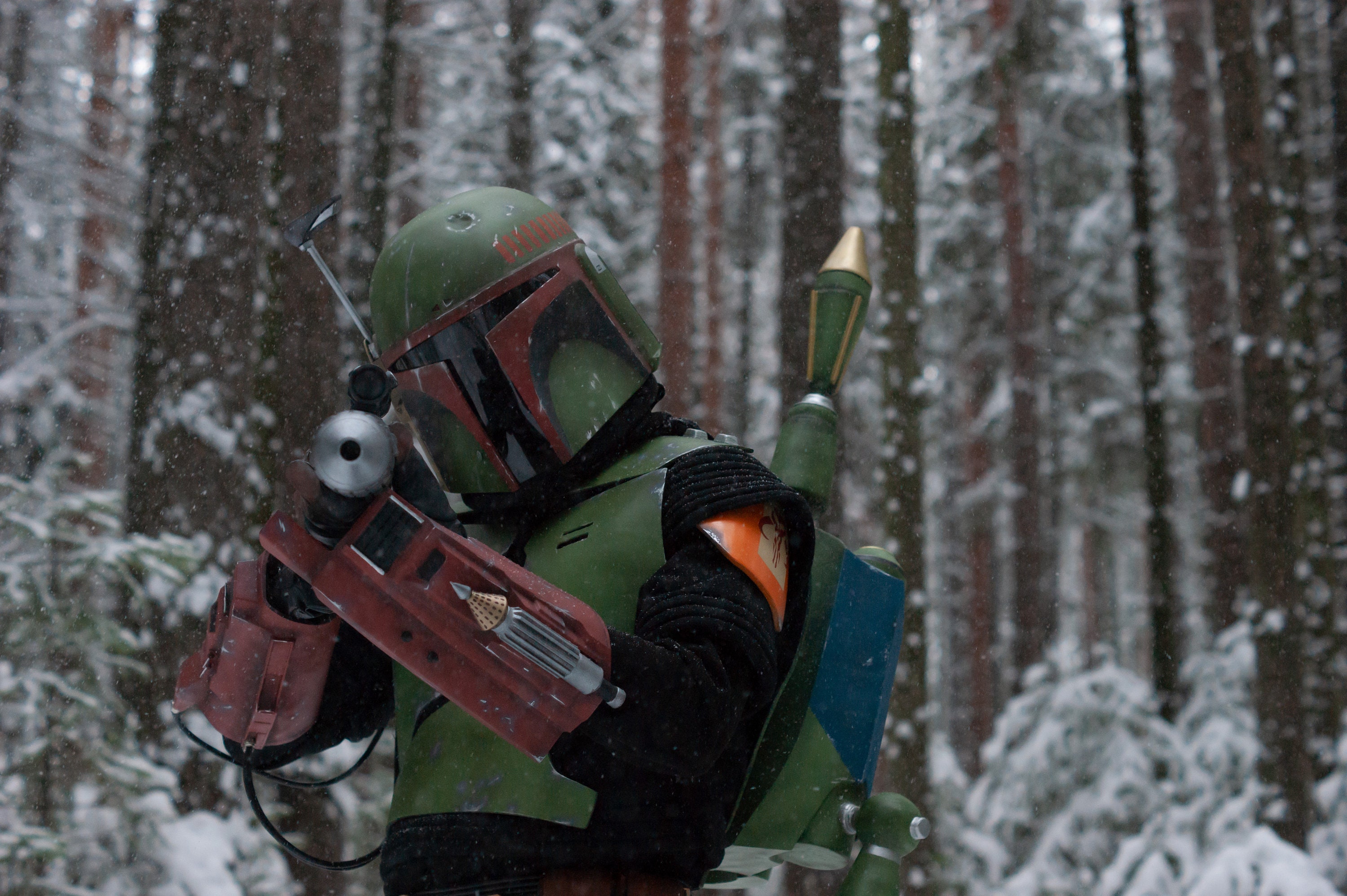 Ist Boba Fett Ein Mandalorianer Boba Fett voller Rüstungsanzug Mandalorianer Kostüm Star Wars Cosplay
