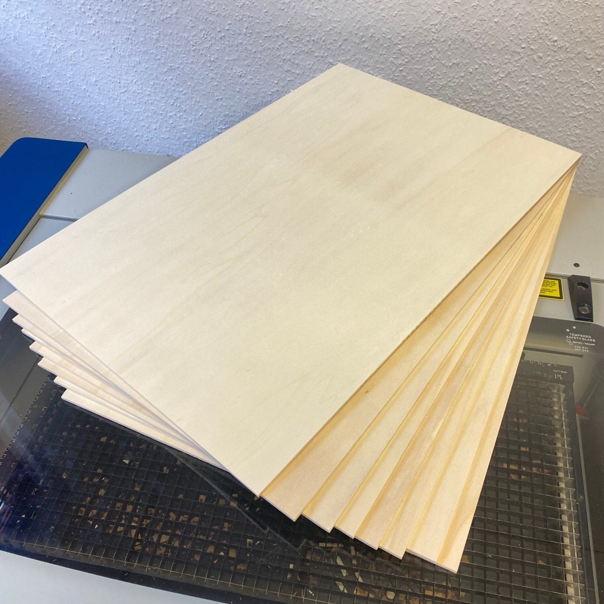 CLEAR ACRYLIC, DOUBLE Sided, Sublimation Blank , Sheet Stock - 1/8 Thick  11.5 x 19 Glowforge Material, Laser Material, Diy, Sublimation
