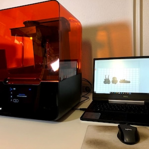 Your 3D printing service - very high-quality, industrial 3D printing - your wishes with experience + advice - Resin printing Resin printing Formlabs