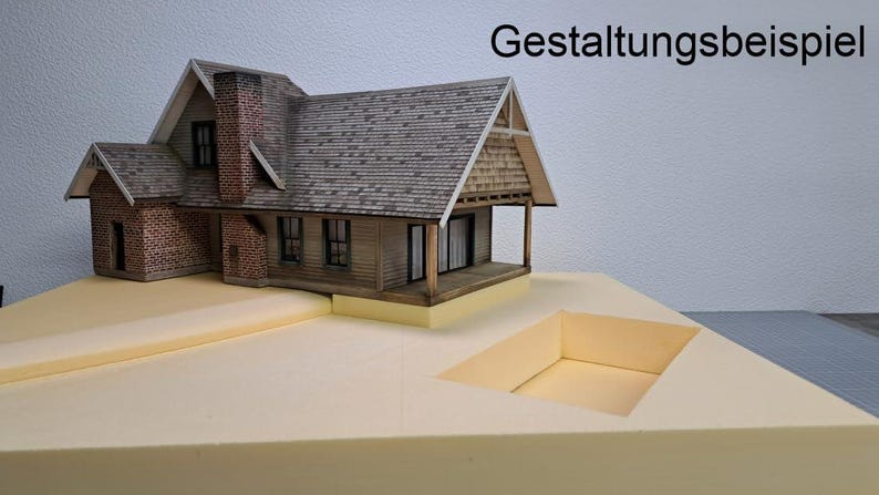 Panneaux de mousse rigide / polystyrène / Styrodur pour modélisme et construction de dioramas - Matériaux de construction et accessoires - 60 mm ; 50 mm ; 30 mm ; 20 mm image 4