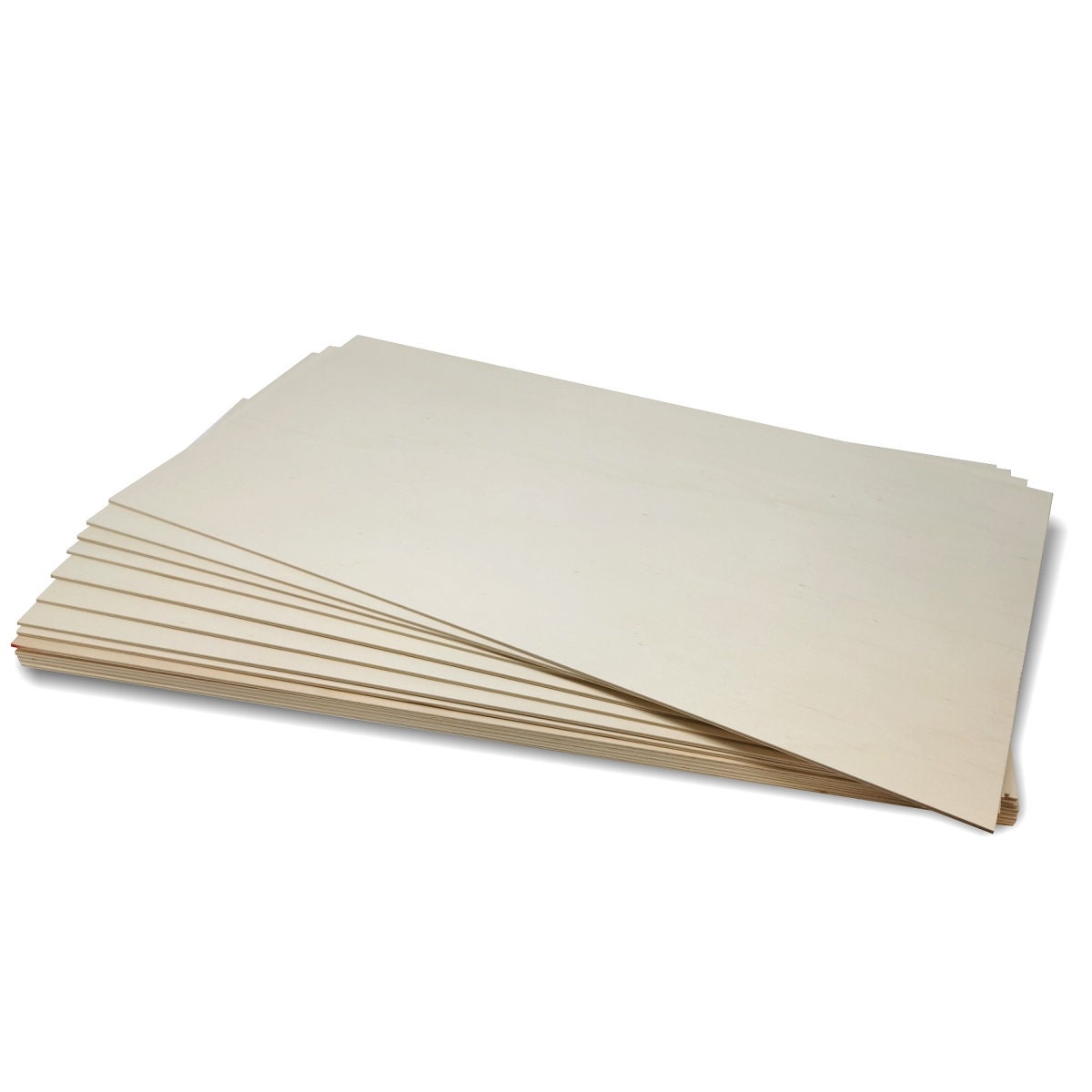 Poplar Wood Plywood Sheet 4mm 600x300mm 3 Pieces for Laser Cut CNC