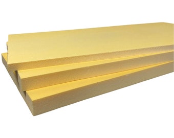 Rigid foam / polystyrene / Styrodur sheets for model making and diorama construction - building materials and accessories - 60 mm; 50 mm; 30 mm; 20 mm