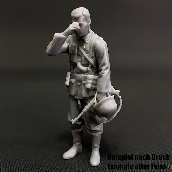Kit Figure Resina 1:35 - Equipaggio Carro Armato USA Seconda Guerra Mondiale (6 Uomini)