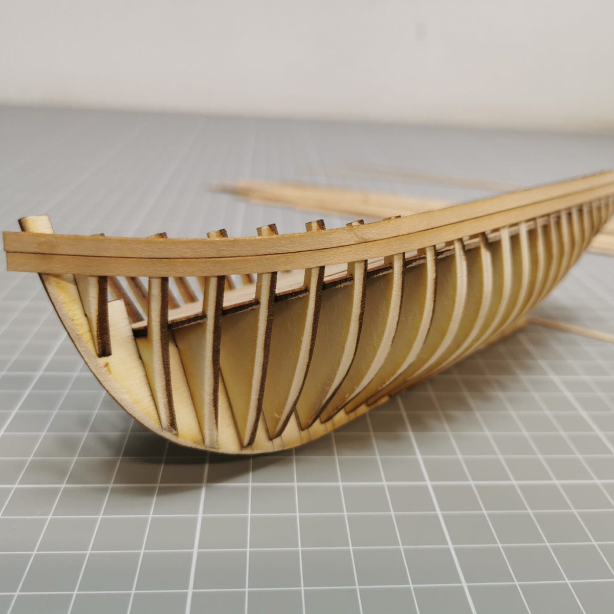Fishing Boat 1:48 Made of Wood to Build Yourself Laser Cut Model