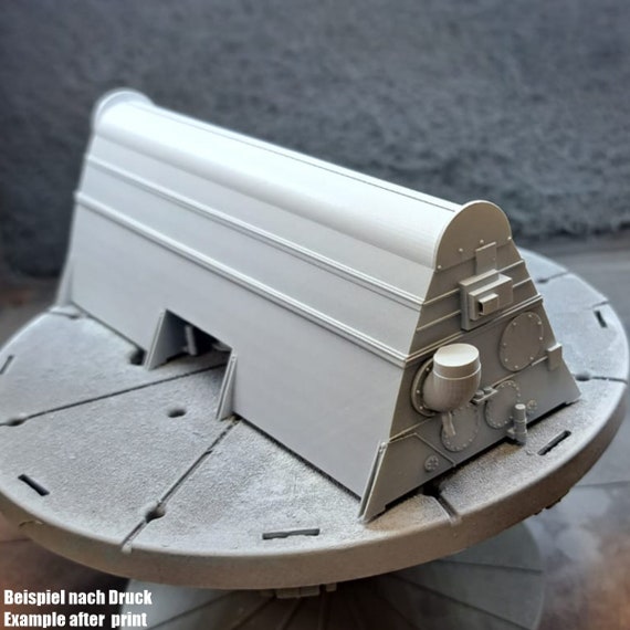 ICM 53054製シコルスキーCH-54Aヘリコプターキット用水タンク1:35