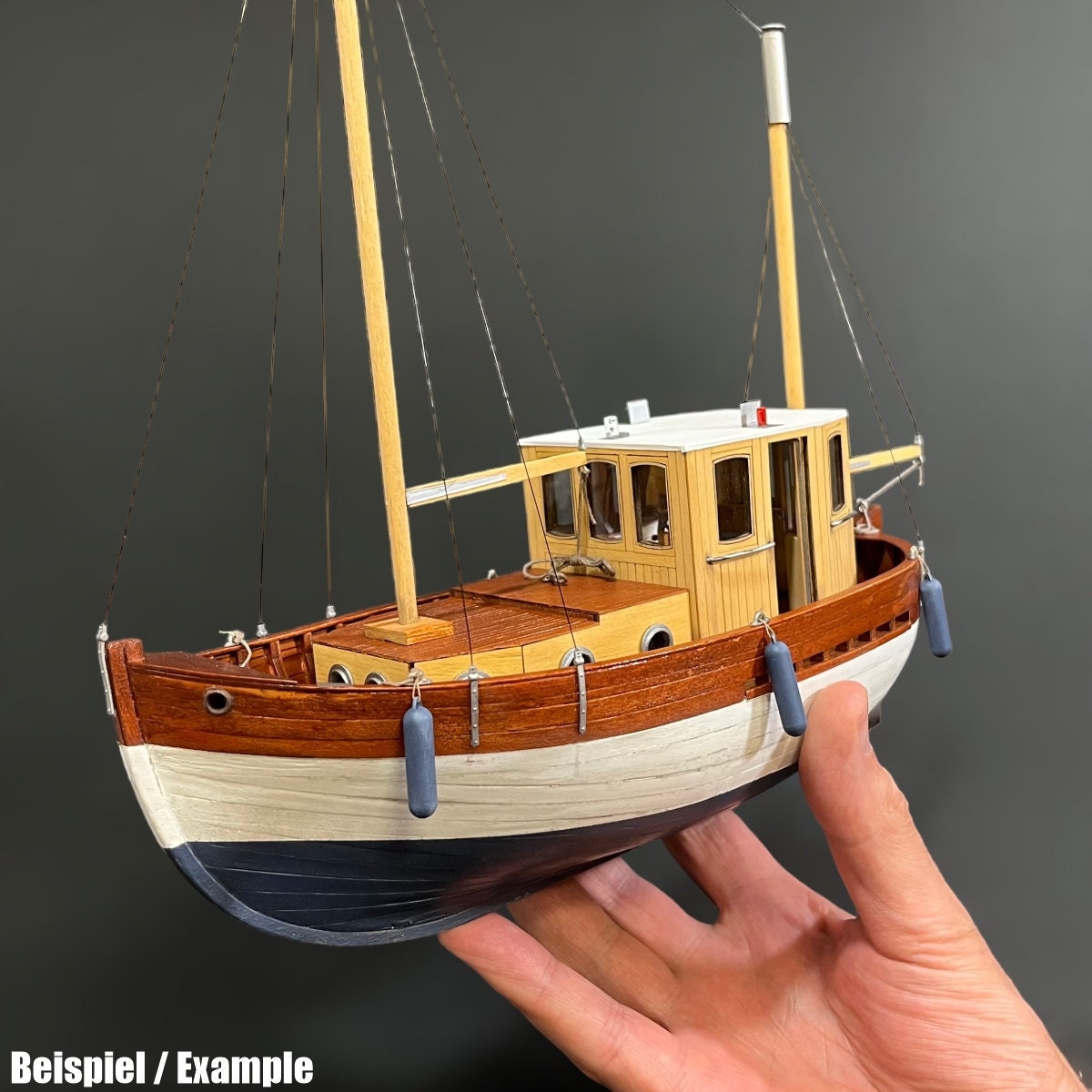 新品未使用　WOODEN MODEL BOATS Wooden Sailing Ship Kit 1:35 Scale for Self-assembly - Laser Cut