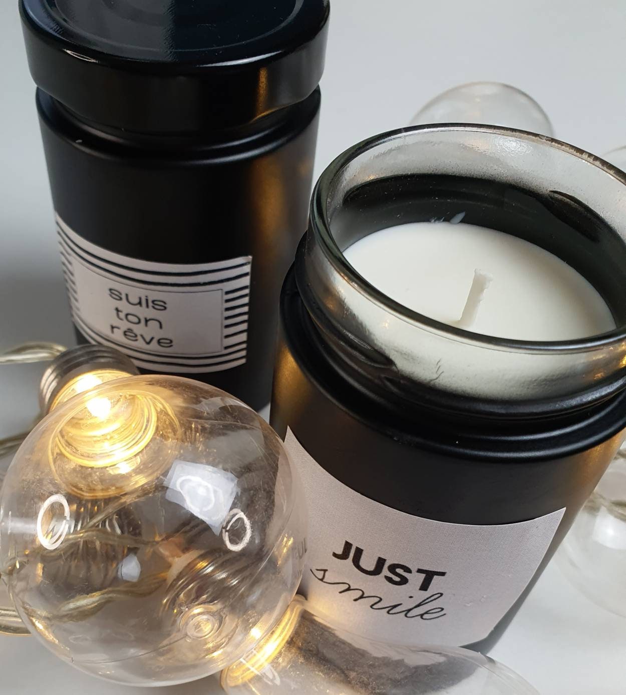 Bougie Personnalisée 260Gr Just Smile