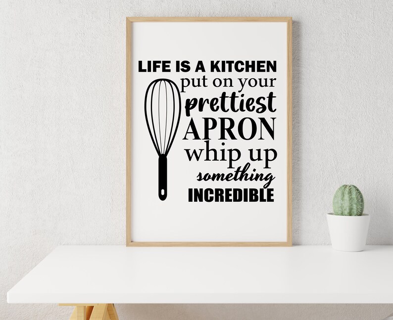 Kitchen Rules Sign Kitchen Wall Decor My Kitchen Rules Etsy
