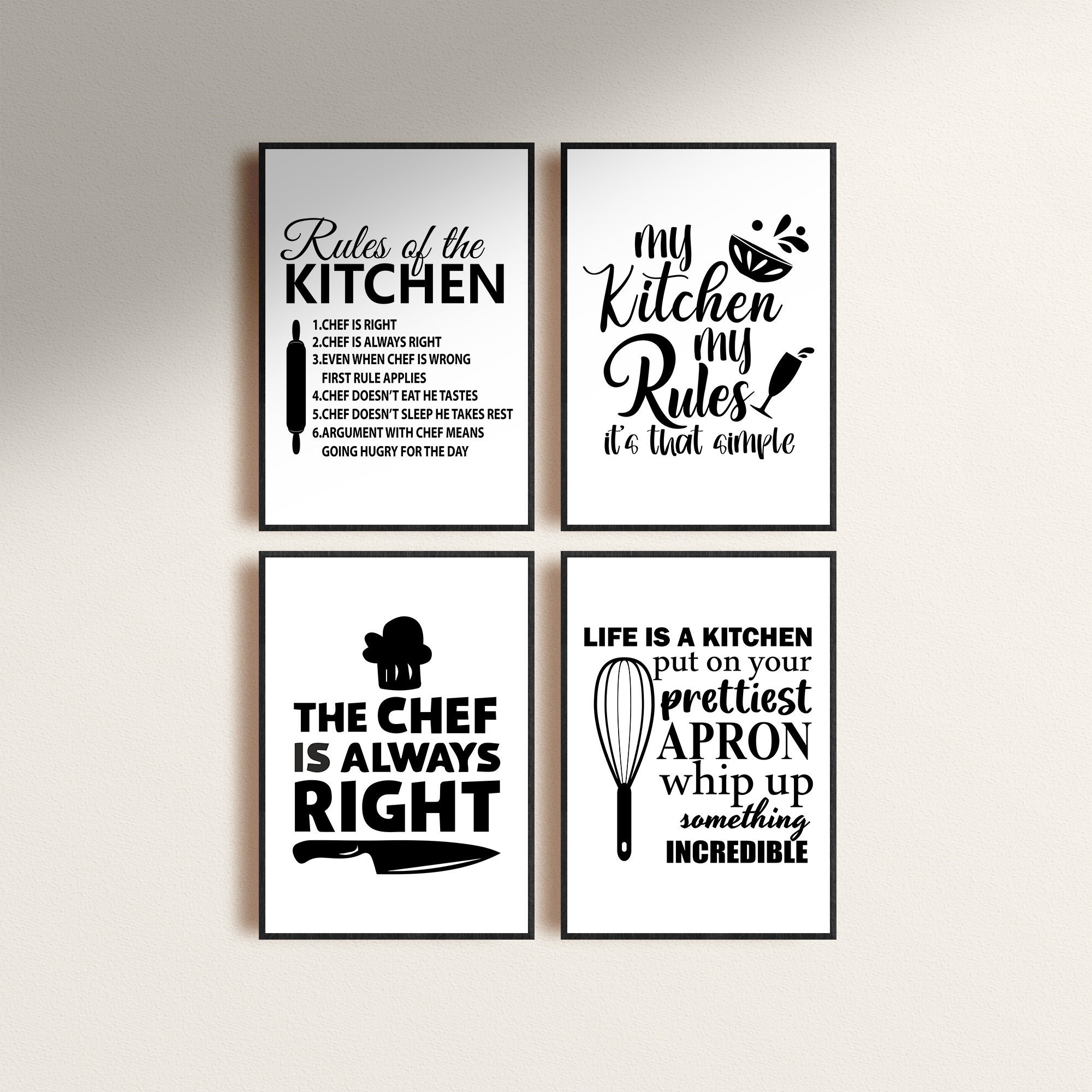 Kitchen Rules Sign Kitchen Wall Decor My Kitchen Rules - Etsy Kitchen Rules Sign Kitchen Wall Decor My Kitchen Rules - Etsy
