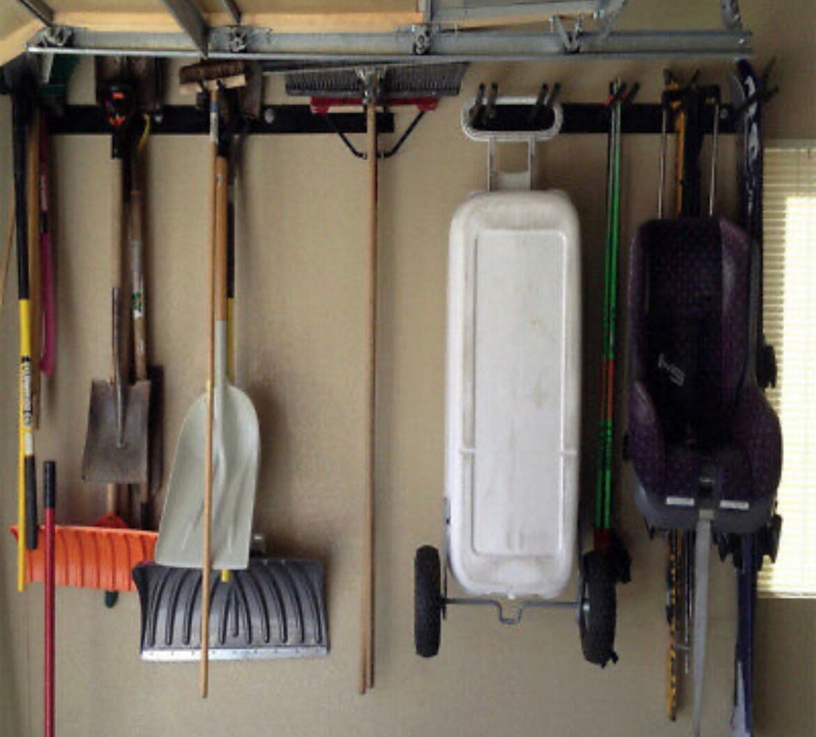 Garden Wall Mounted Tool Hanger Shed Garage Secure Hold Tidy Etsy UK