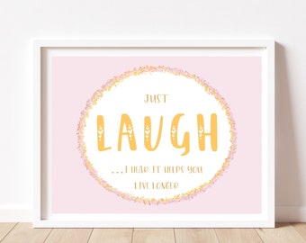 Just Laugh Digital Art | PDF | JPEG | A3