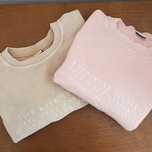 God&#39;s Presence Sweater | Christian Sweater | Embroidered