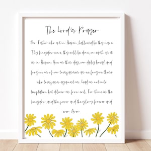 The Lords Prayer - Flowers | Digital Art | PDF | JPEG