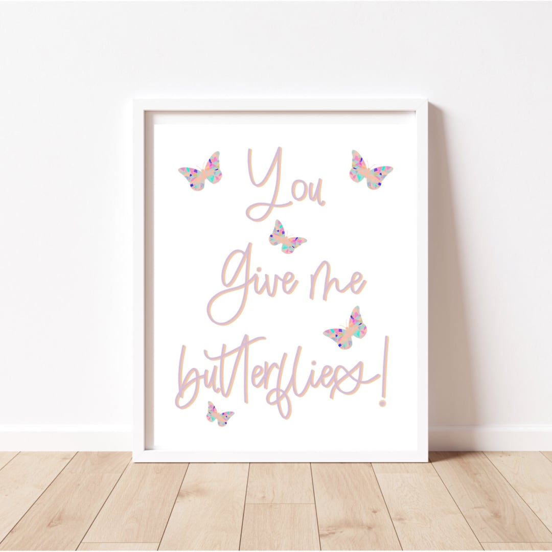 You give me Butterflies Set