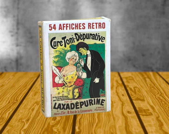 Grimaud Playing Cards - POSTERS - ca. 1991 RETRO VINTAGE - complete - free shipping