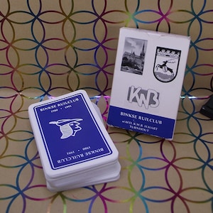 Spielkarten „BINKSE RUILCLUB“ – hergestellt von Carta Mundi – Jahrgang um 1991 – 52 Karten plus 3 Joker – kein Standard-Sammeldeck