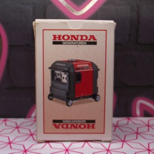 Werbedeck, für HONDA NEDERLAND bv, B&V-Karten, Jahrgang ca. 1990, 2 Joker, 1 Textkarte, schönes Bild, Honda-Generatoren, 52 Karten