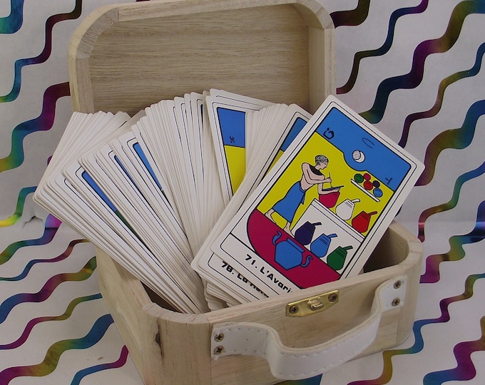 Beautiful Tarot deck "DE'HERMES-THOT" Editions Ganesha - Vintage from 1981 - made by A.G.I.R.A. Canada - 78 cards - complete deck