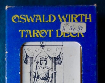 Muller “Oswald Wirth Tarot Deck” Tarot Cards, U.S. Games Systems Publ., c.1978 OW78 is printed on the box