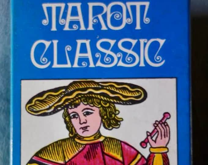 The Tarot Classic Deck - complete with instructions - made by AgMuller - Vintage from 1974 - IN CELLOPHANE 78 cards - US games systems
