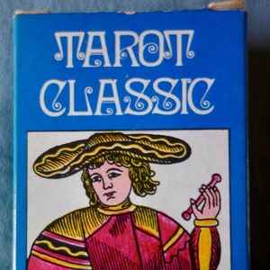 The Tarot Classic Deck - compleet met instructies - gemaakt door AgMuller - Vintage uit 1974 - IN CELLOFAAN  78 kaarten - US games systems