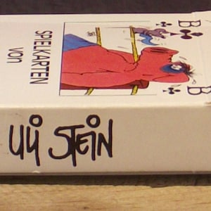 Funny and beautiful deck "Uli Stein" playing cards - 55 cards - vintage from ca 1988 - made by Carta Mundi - © Uli Stein and Gerd Koch