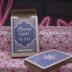 Juego de cartas, 33 cartas, imagen angloamericana, con hermosos ases únicos ilustrados, de Coeur, en la RDA, vintage de alrededor de 1980