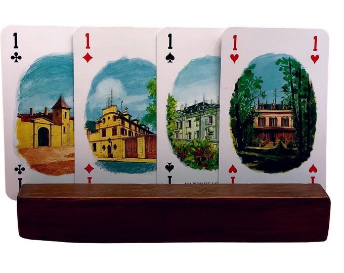 LE CLUB EXPRESS playing cards. Illustrations