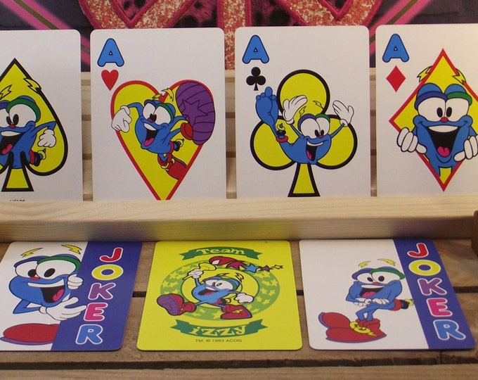 Playing cards "IZZY" No 324 - Atlanta 1996 Olympic Games - 2 jokers - 52 cards - made by The united states Playing cards company